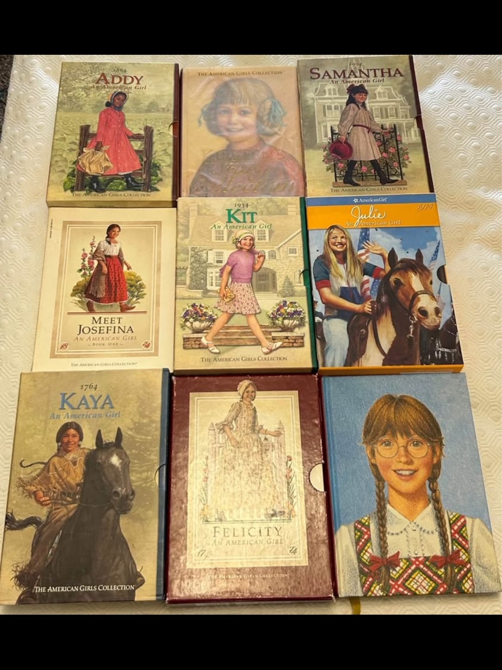 American Girl Collection Book Full Set of each